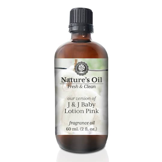 Nature&#x27;s Oil Our Version Of J &#x26; J Pink Baby Lotion Fragrance Oil